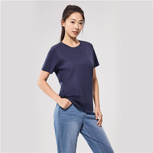 佐丹奴女装25年新款液氨纯棉短袖T恤衫05325217 商品图1