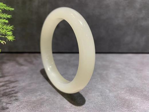 【御珠宫坊】羊脂白玉手镯54mm 商品图2