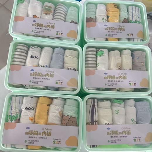 💥特价39.9【随机5条/盒】5条盒装莫代尔男童女童内裤息贴心呵护【合作品牌】 商品图1