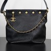 D061821复古做旧风金属排扣重量感的双吊坠设计单肩斜挎包 商品缩略图4