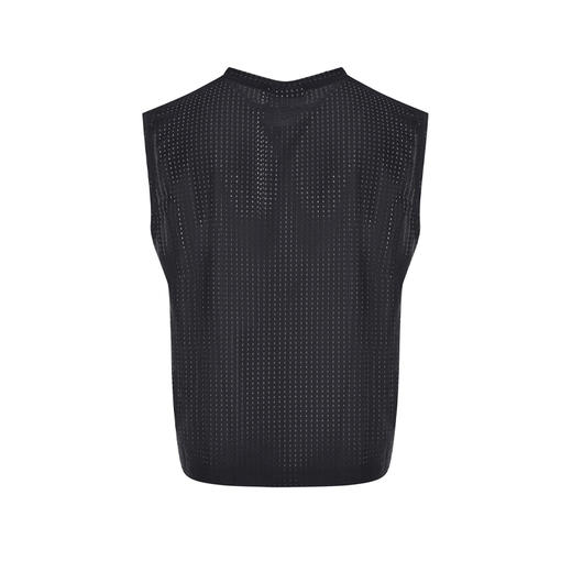 GCDS 男士字母徽标印花涤纶混纺背心 黑色 B1CM2806JI3 99 商品图2