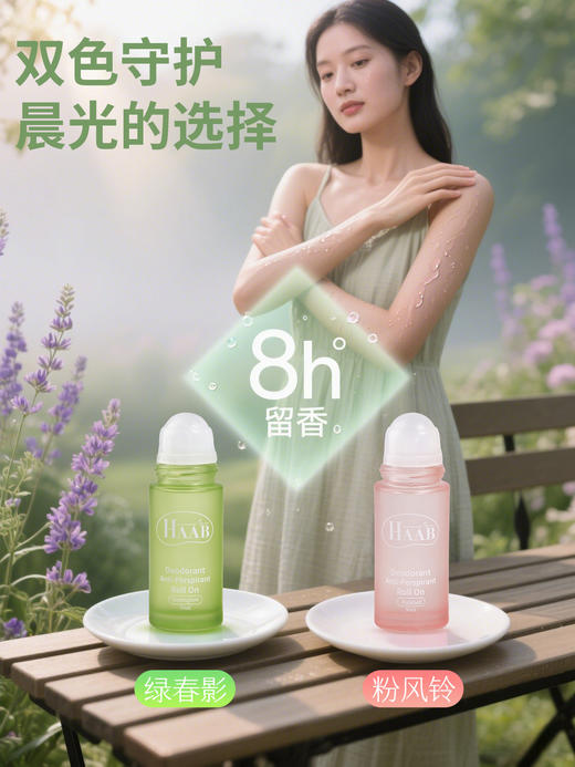 夏天吊带背心随便穿，不尴尬！HAAB止汗滚珠 瞬间止汗 5秒快干 商品图0