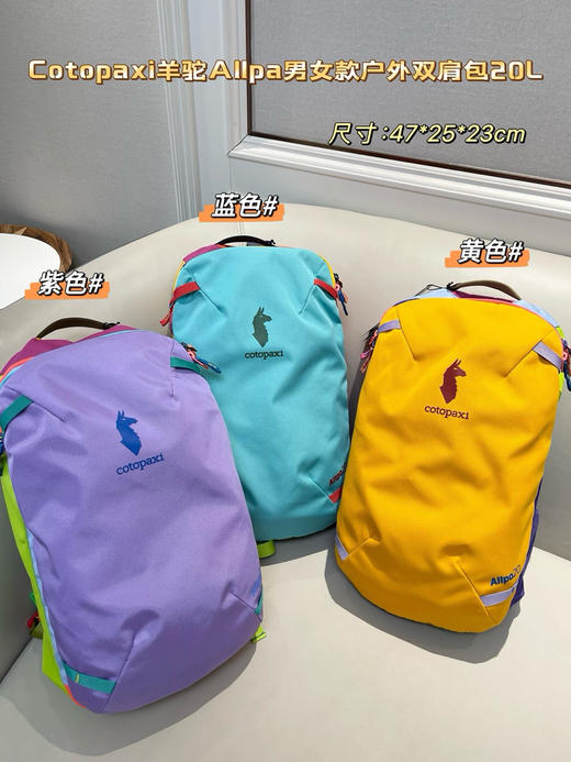 正品单彩色户外书包双肩包061703 商品图1