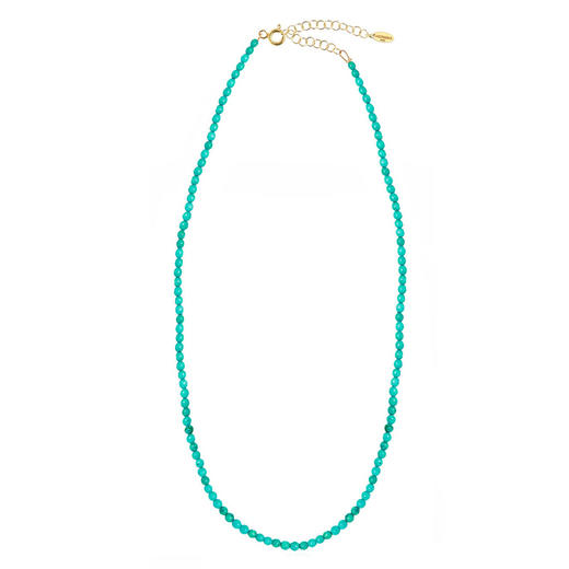 北京仓｜Hermina Athens-Turquoise-绿松石 串珠 项链［希腊设计师］ 商品图1