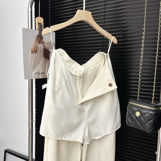 Michael Klein 老钱风天丝亚麻马甲裤子套装 上衣6597+裤子7515 （下单3-7天发货） 商品图4