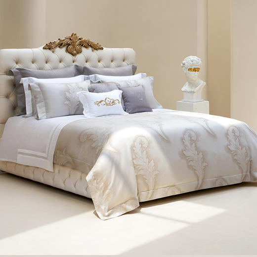 【ROYALCOVER】罗卡芙欧式巴洛克风120S意大利进口面料四件套 艾拉 商品图0