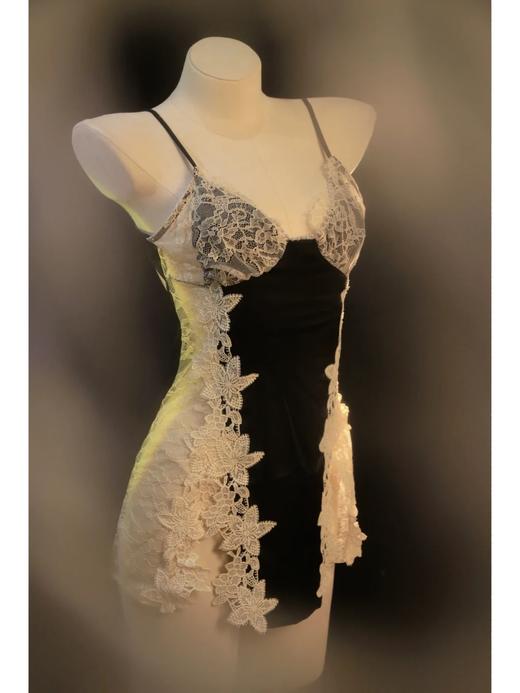 🔥【伊能静同款💓性感法式纯欲睡裙】点燃枕边人的心机性感睡裙😉一定要入！‎美到犯规！⁡！ 商品图2