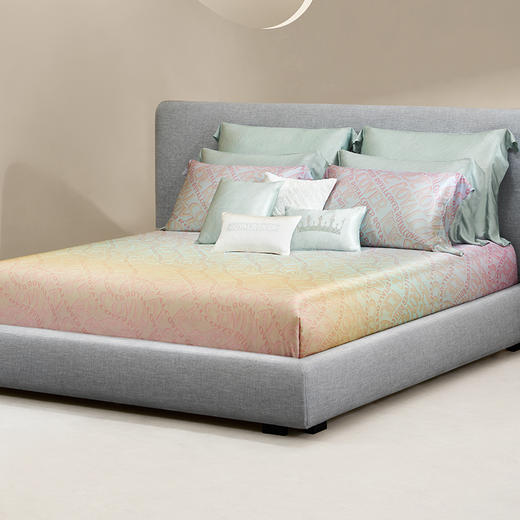 【ROYALCOVER】罗卡芙现代时尚床品真丝数码印花四件套 幻彩嘉年华 商品图1