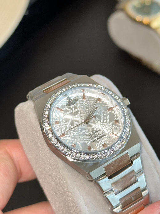 原单土星西太后钢链手表061803 商品图4