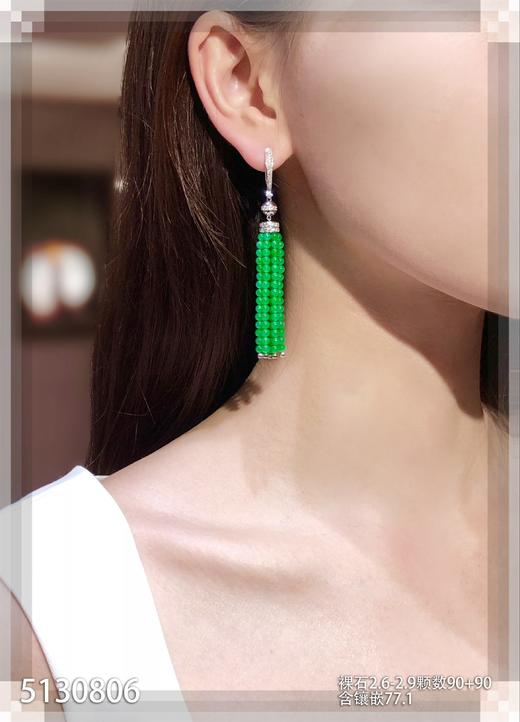 5130806，珠子耳坠。具体价格微信咨询 商品图4