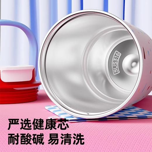 bablov保温杯大容量女生高颜值吸管水杯便携2025新款车载保冷杯子 商品图3