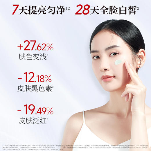 【年货节直降·50倍淡斑】美肤宝美白隔离防晒霜SPF50+ PA+++(淡斑型)40g 小粉管隔离遮瑕防晒霜防紫外线 商品图6