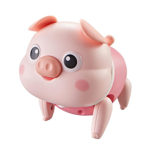 【出门遛猪啦~ 赠牵引绳】会走路的小猪 动感音乐 四肢走路 牵引奔跑 学爬好帮手 快乐不卡顿 儿童玩具 商品图7
