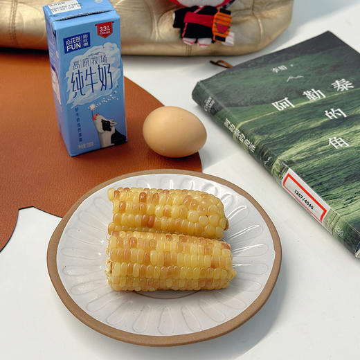 【花糯玉米/拇指玉米】糯叽叽 梗啾啾 蒸煮7-8分钟 或放入微波炉中加热2分30秒 减脂早餐 商品图13