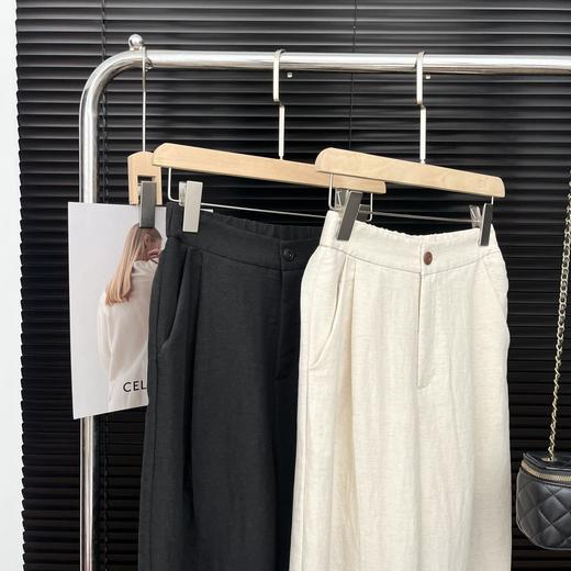 Michael Klein 老钱风天丝亚麻马甲裤子套装 上衣6597+裤子7515 （下单3-7天发货） 商品图3