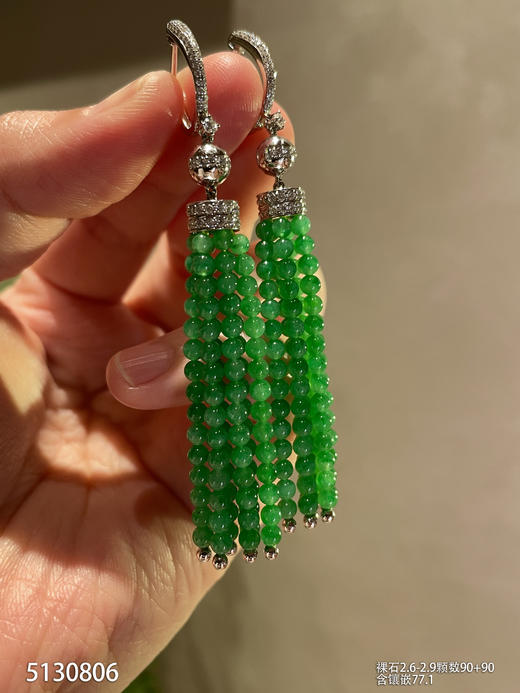 5130806，珠子耳坠。具体价格微信咨询 商品图1