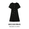 【清仓超15天不保价】奢姿大码女装2025夏季爱心扣装饰时尚连衣裙胖妹妹百褶设计裙子9952835029【1】 商品缩略图0