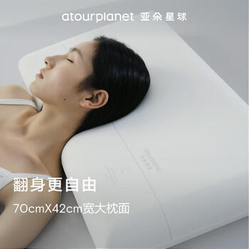 亚朵星球慢回弹记忆绵枕 枕头护颈枕芯基础款枕头芯酒店睡眠高10cm单只装 商品图1