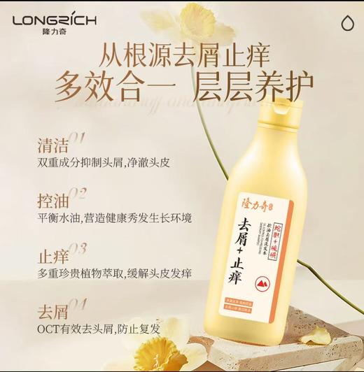 隆力奇控油去屑洗发水200ml 商品图1
