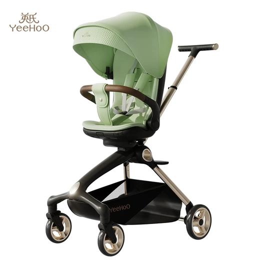 【春上新】8楼英氏YeeHoO 英氏H2风行遛娃神器高景观婴儿车推车可坐可躺可折叠外出轻便溜娃吊牌价1680 活动价1428元 商品图1