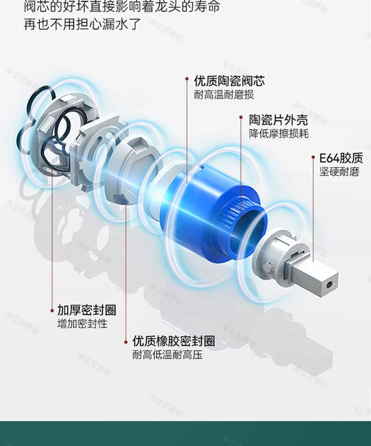 5943杰克冷热单孔-电镀 商品图5