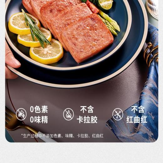 锋味派 黑猪肉午餐肉320g*2 商品图5