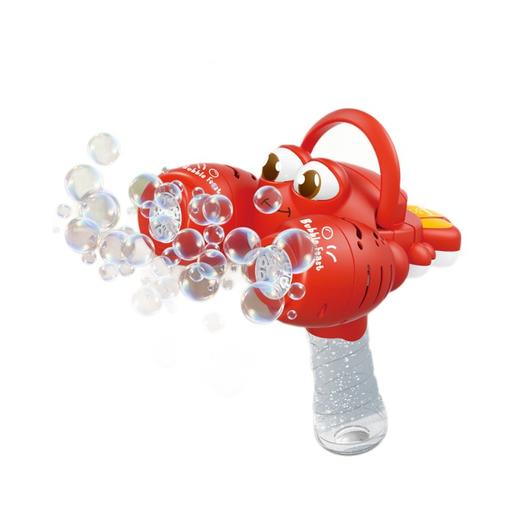 【赠充电电池】双头小龙虾吹泡泡机玩具 一键开启缤纷泡泡之旅 手持灯光泡泡枪 带上我一起出游吧 商品图4