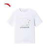 安踏针织短袖t恤女装夏季新款简约印花休闲运动上衣162538110 商品缩略图0