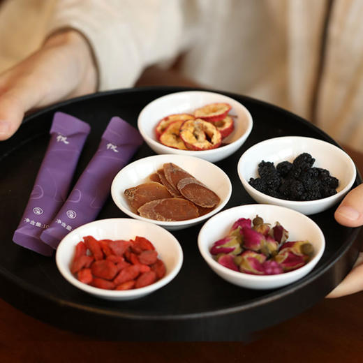 少点盐 红参浆 红参玫瑰植物饮 100ml/盒【10ml*10条】 商品图2