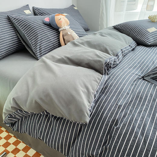 【轻生活 深睡眠】無印良品四件套 夏季被子 轻盈柔软 质感亲肤 蓬松透气 商品图2