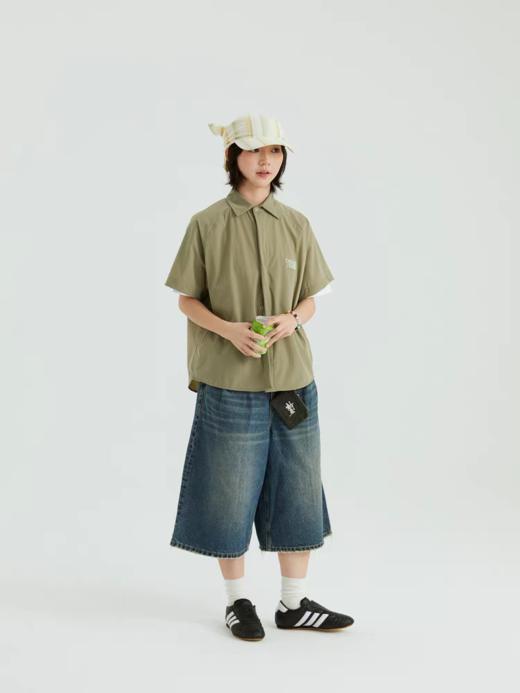 OADB/O25S79A03B01/牛仔7分裤 商品图1