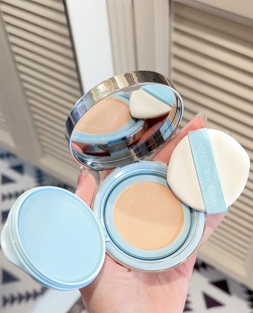 底妆届胶水悍匪❤️🔥油皮这辈子有它定型了！！ 24h不脱妆➕越夜越美丽的底妆神器 PL恋火绒雾持妆气垫霜【海岛限定款】 商品图3