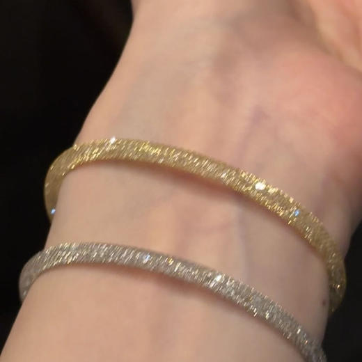 意大利钱袋子手链真的美晕我了……一整条闪闪发光❗️ 装满钻石💎的意大利钱袋子太适合富婆们啦～ 商品图1