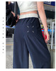 🔥夏日必备❗这款休闲阔腿裤🙈秒变长腿女神🥰阔腿裤的流畅, 德芙般丝滑🍫！  【马吉拉同款撞色腰阔腿裤】 商品缩略图2
