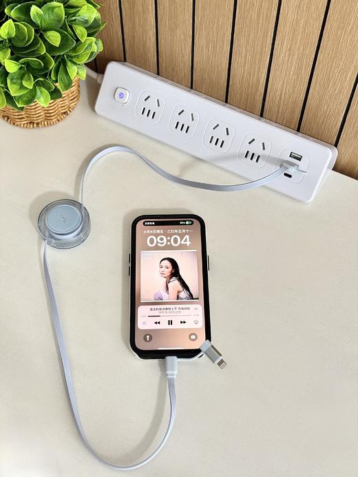 【幻响·‎小布丁PRO四合一快充数据线】快充全能王！⁡1米抽拉，‪四档伸缩，‪收纳仅掌心大👍支持100W秒充秒满！‌品牌直发！‪ 商品图10