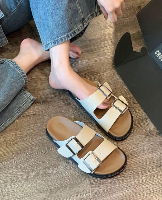 库存告急❗️妈妈骂我乱买鞋…却偷偷穿走了这双❗️【39.9超绝勃肯拖鞋】踩在云朵上的时尚，舒服到不想脱！ 商品图0