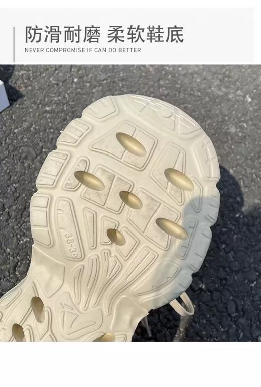 超软❗️ 实现“踩屎感”自由😂【HOHUOINIAN夏季新款厚底洞洞鞋】💰49.9秒杀！ 商品图9