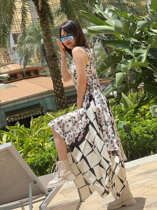 westory2021新品朋克风厚底马丁女靴W21DS80651 商品图6