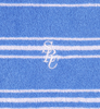 Sporty & Rich - Src Terry Polo - Juniper Striped - 女装 - Polo衫 - 蓝色条纹 商品缩略图1