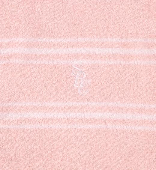 Sporty & Rich - Src Terry Short - Pink Dolphin Striped - 女装 - 短裤 - 粉色条纹 商品图1