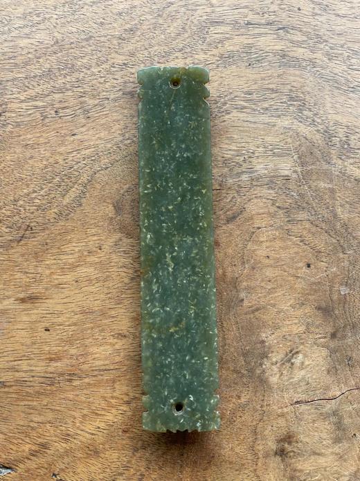 和田碧玉雕甲骨文蝉形镇纸，顺丰包邮 商品图10