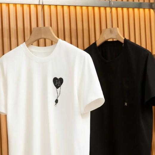 高奢系列索罗纳凉感垂顺高弹夏季男士圆领短袖T恤 商品图1