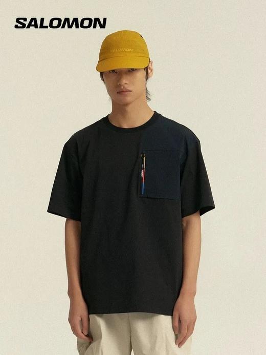 萨洛蒙户外山野型格UNI BLAST系列时尚简约宽松速干短袖 商品图1