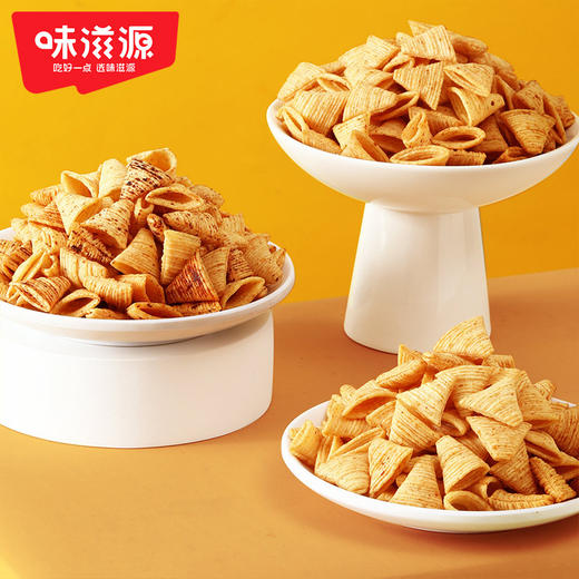 【嘎嘣嘎嘣脆不停！】味滋源牛脆角整箱 三角尖小包装脆锅巴 散装休闲小零食 虎角脆下午茶点心-QQ 商品图3