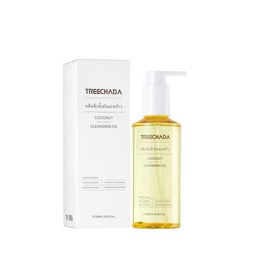 泰国 TREECHADA 椰子卸妆油眼唇温和深层清洁敏感肌肤180ml 商品图4