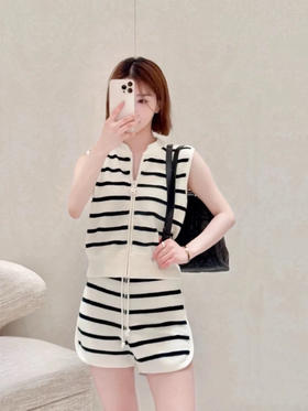 迪奥25新款条纹马甲背心（TM）