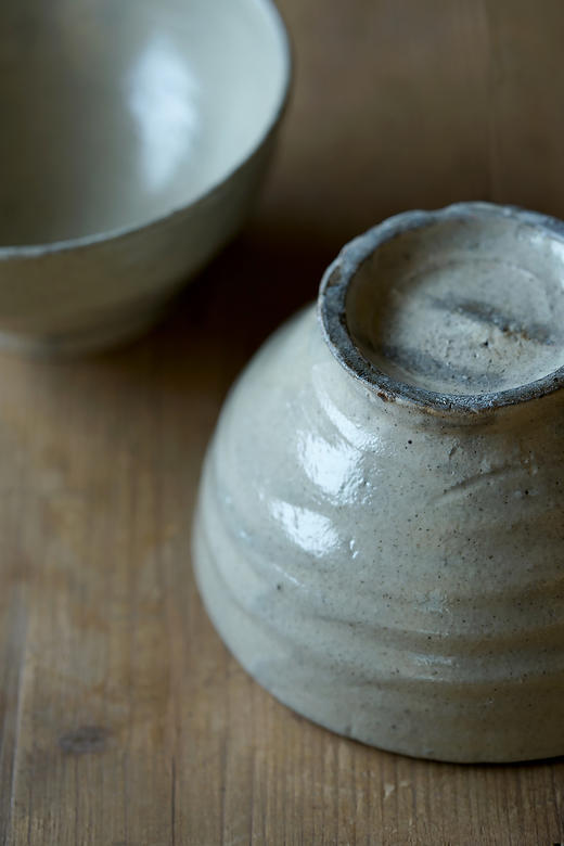 尾形笃33薪陶石粉引｜中碗 商品图3