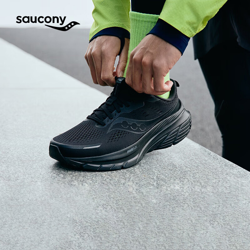 Saucony索康尼 向导18男女款轻便稳定缓震舒适透气运动跑步鞋
