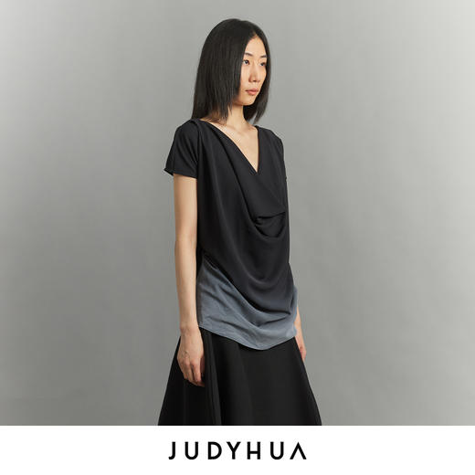 JUDYHUA 曙光系列V领短袖T恤 商品图3