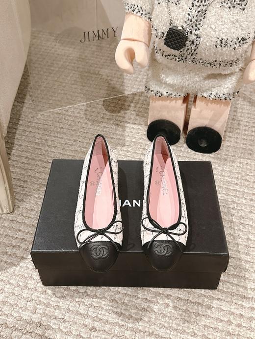 香奈儿 25Fw早春最新配色小香蝴蝶结芭蕾舞平底单鞋（HC） 商品图2